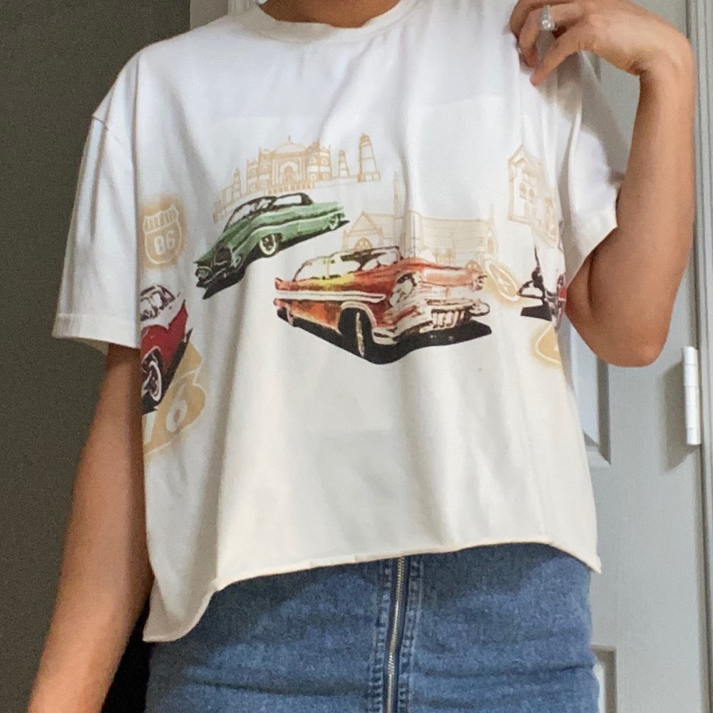 Car vintage style shirt